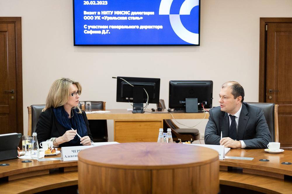 Уральская Сталь и НИТУ МИСИС обсудили расширение сотрудничества
